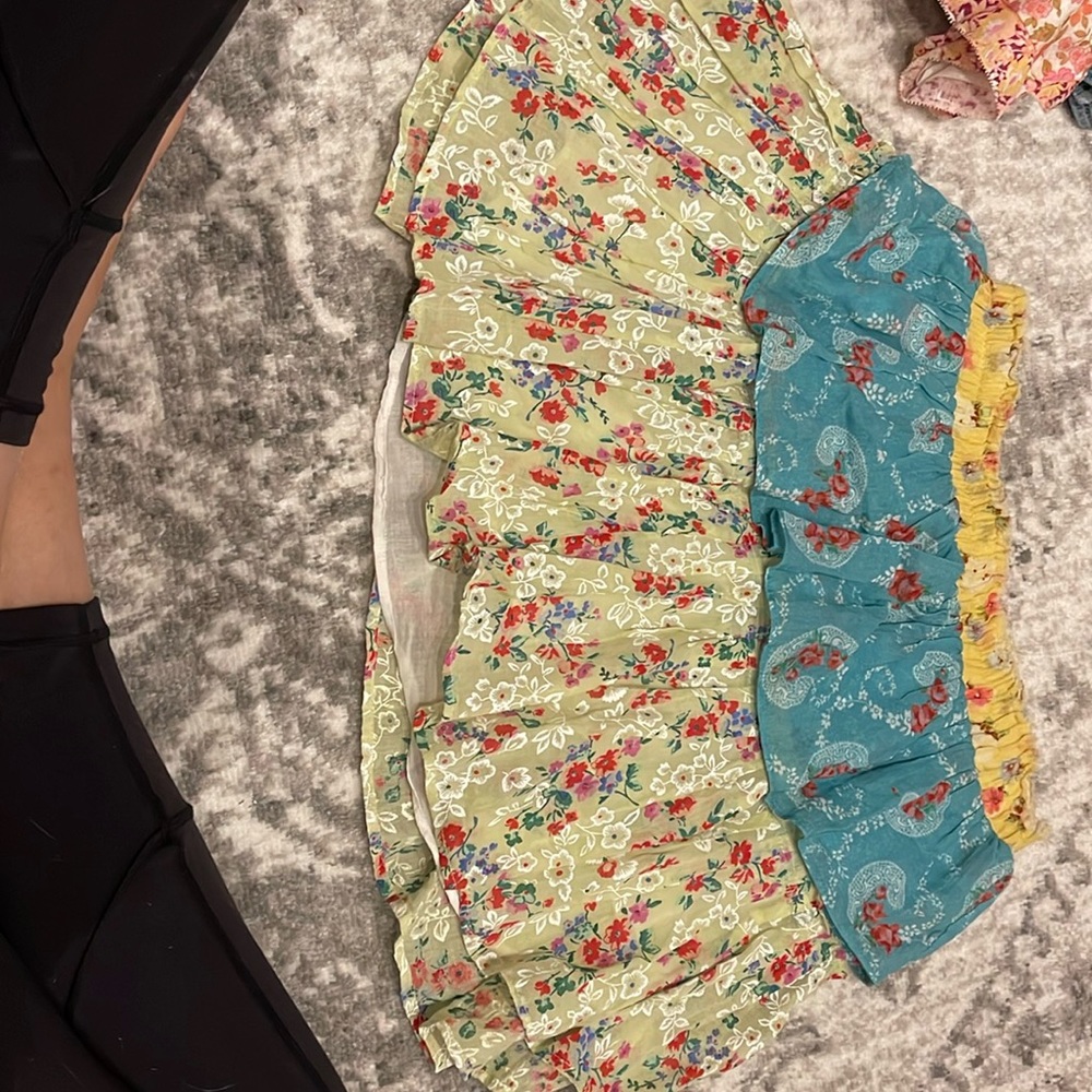 Loveshack fancy patterned skirt